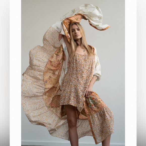 FREE PEOPLE DAYS OF DITZIES MAXI (L) - Picture 3 of 17